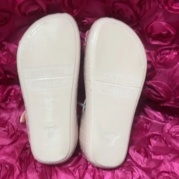 🌸 Furadinha XII BB Floral Mary Jane Flat MINI MELISSA