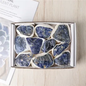1 Box Sodalite Raw Crystals