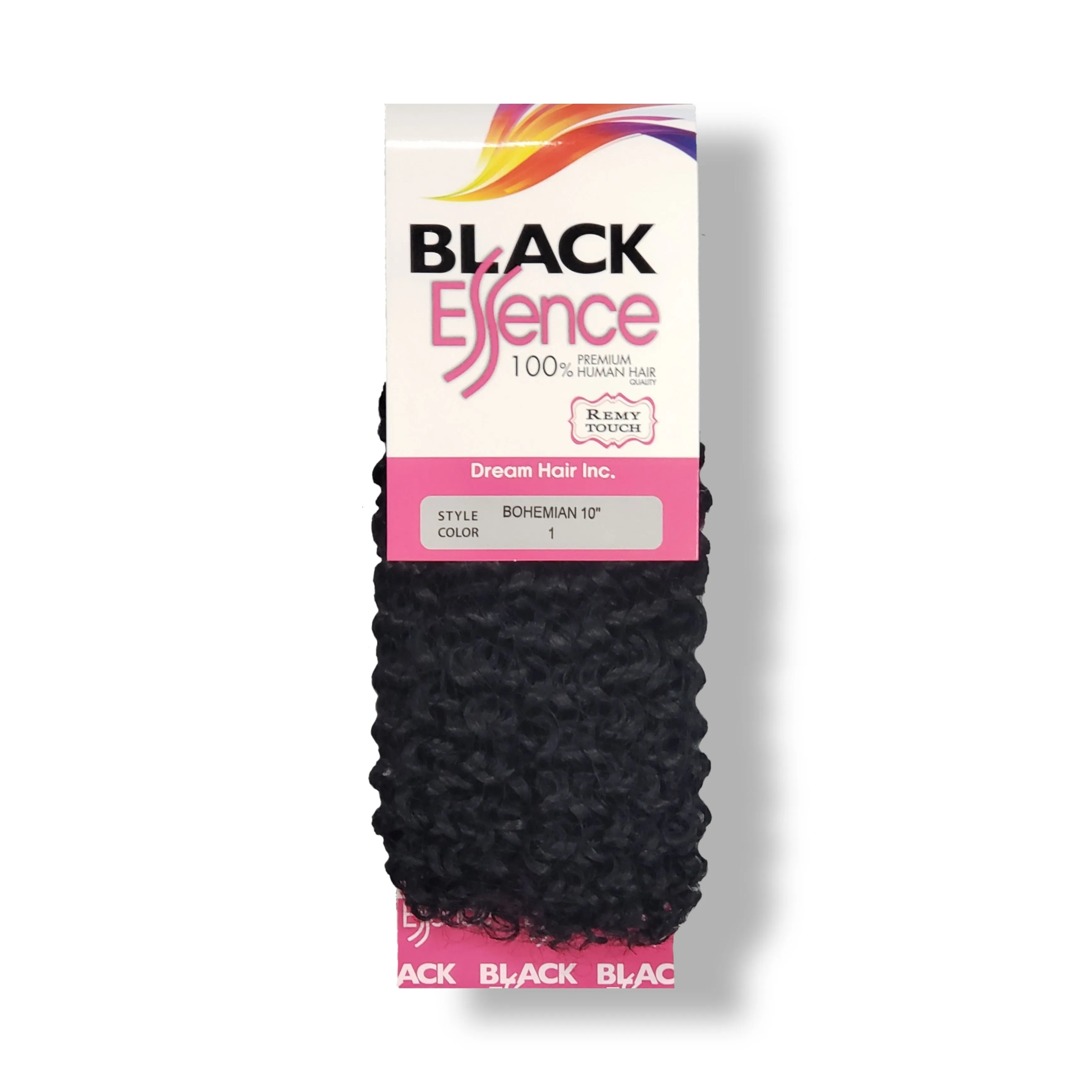 (10") Black Essence Premium Human Hair - Bohemian Curl