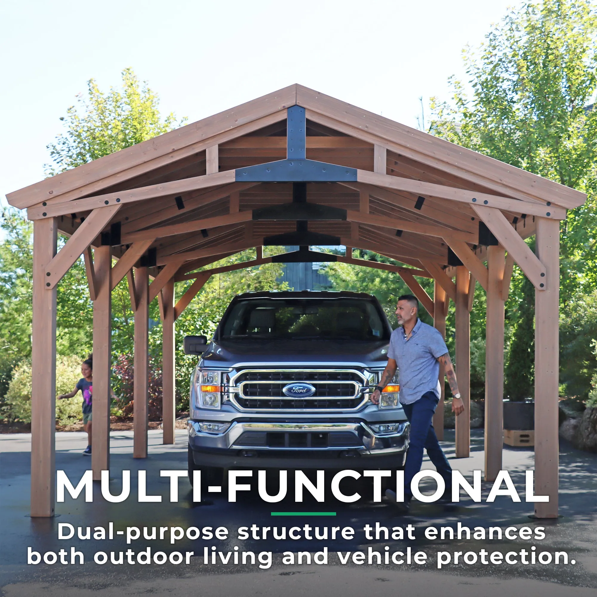 14 x 17 Carport Pavilion (Assembly Included)