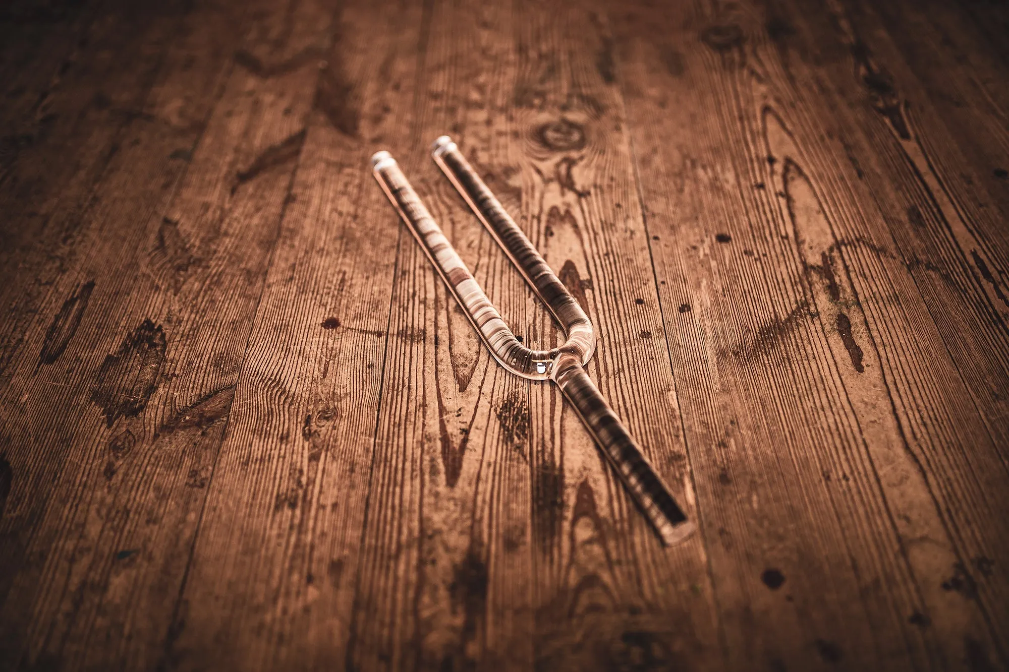 17” Crystal Quartz Tuning Fork Note F 16 mm