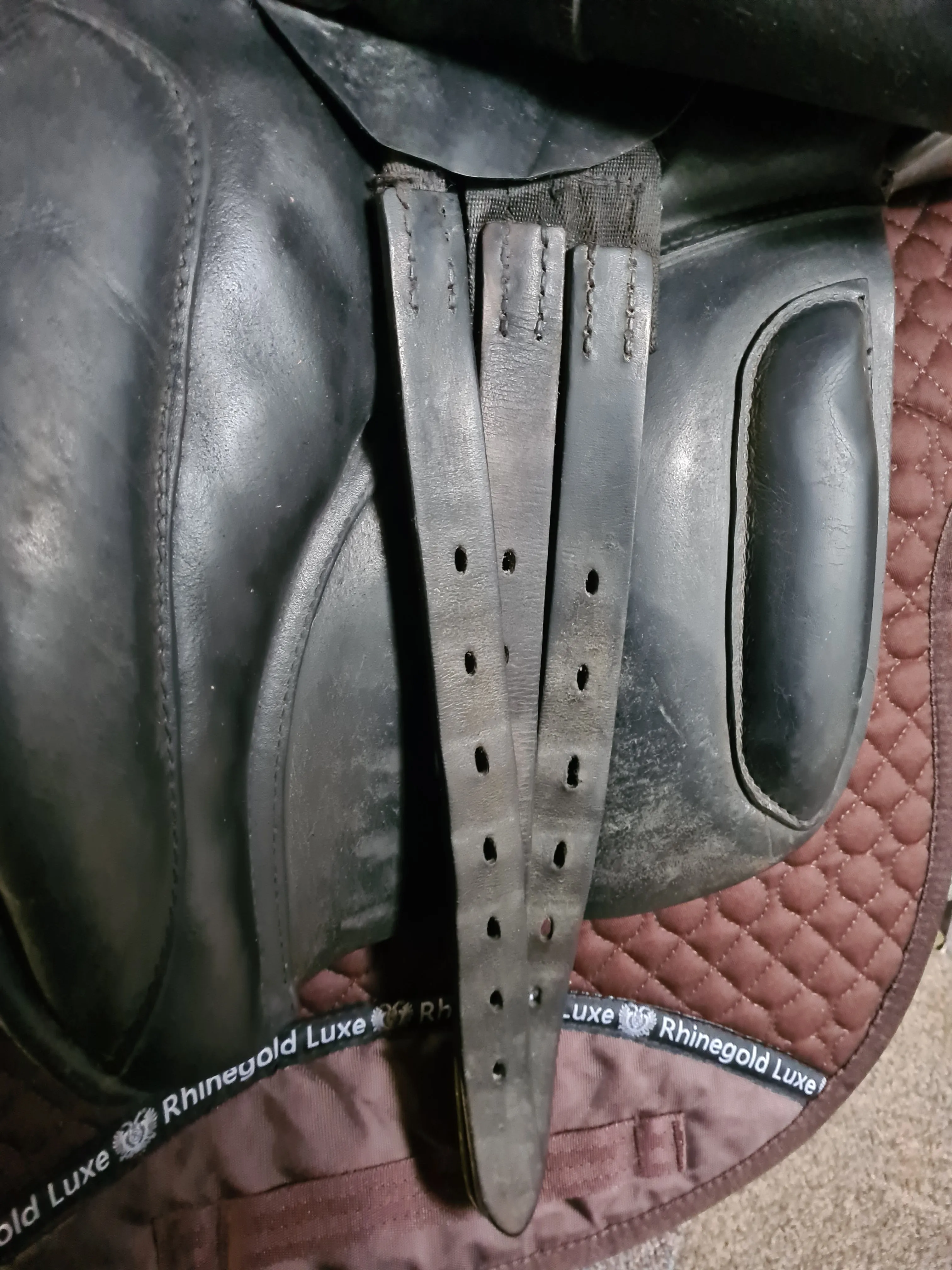 17" Manor House Staight Cut Working Hunter Saddle