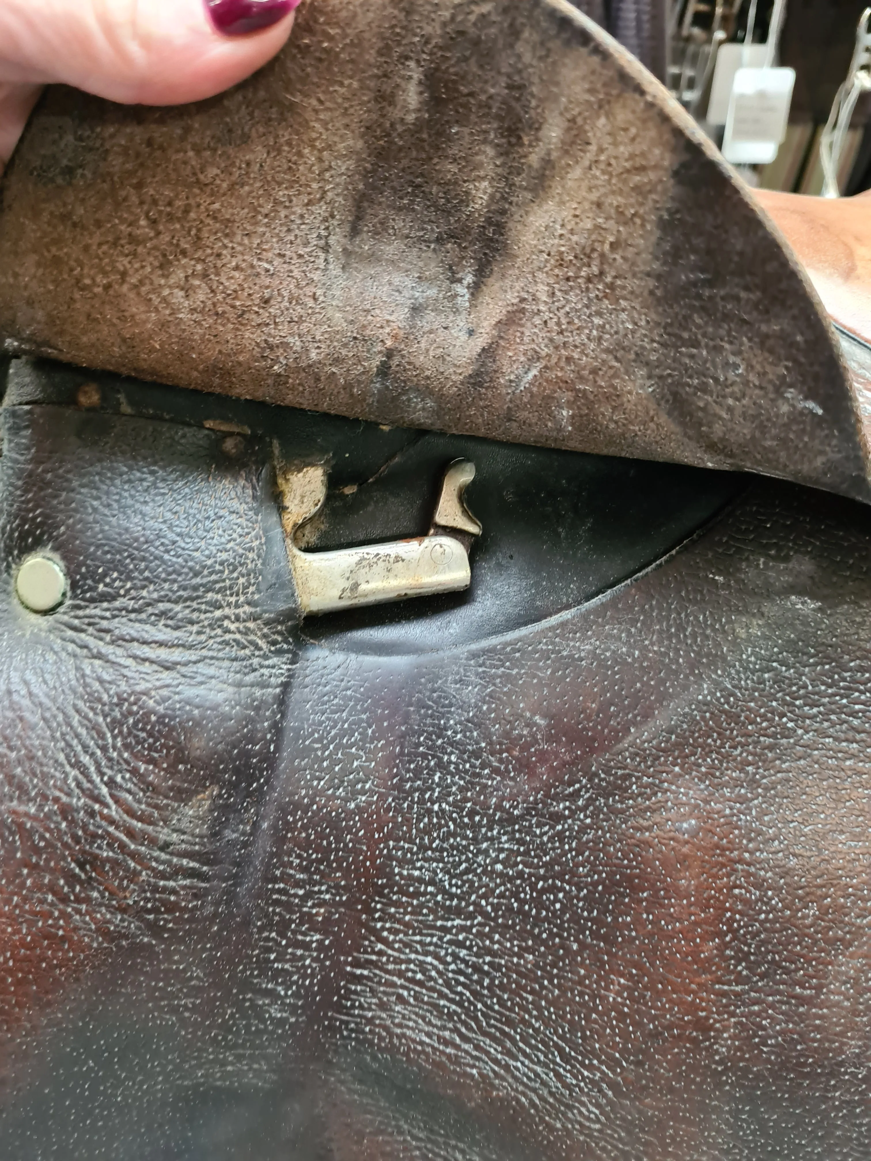 18" English saddle med/wide fit Brown