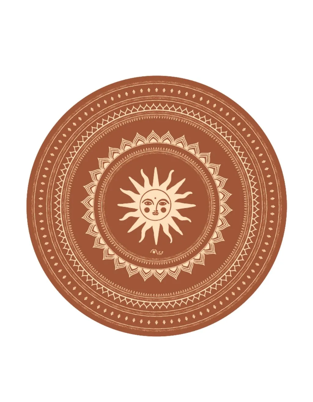 2 mm Meditation Mat - Ceremony Cinnamon