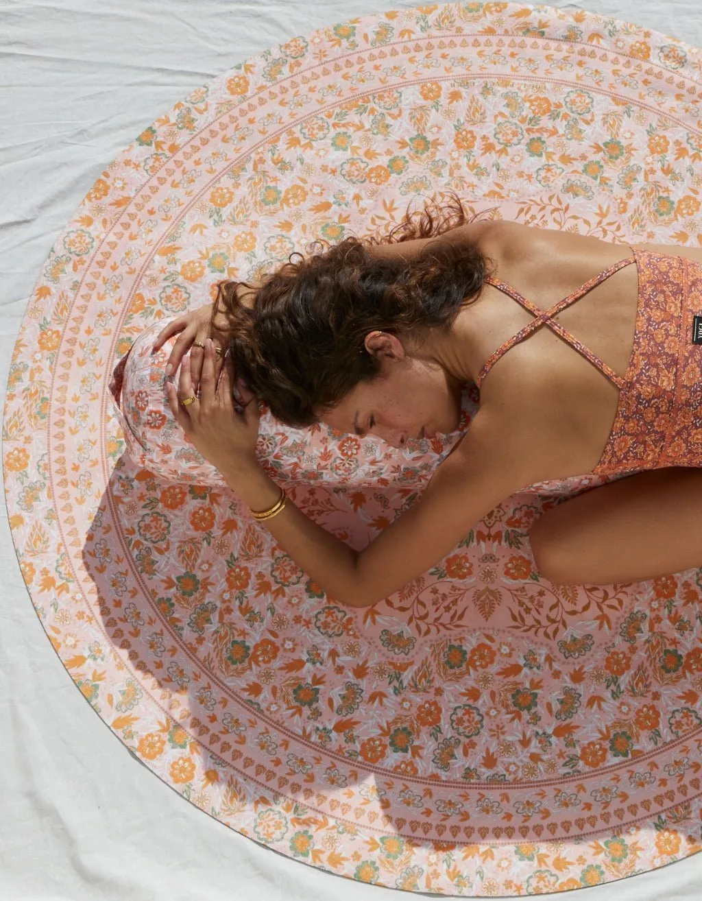 2 mm Meditation Mat - Peach