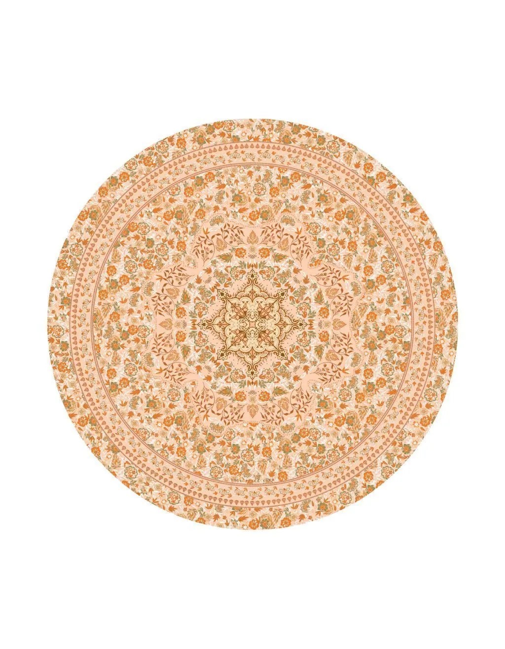 2 mm Meditation Mat - Peach