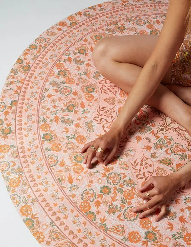 2 mm Meditation Mat - Peach
