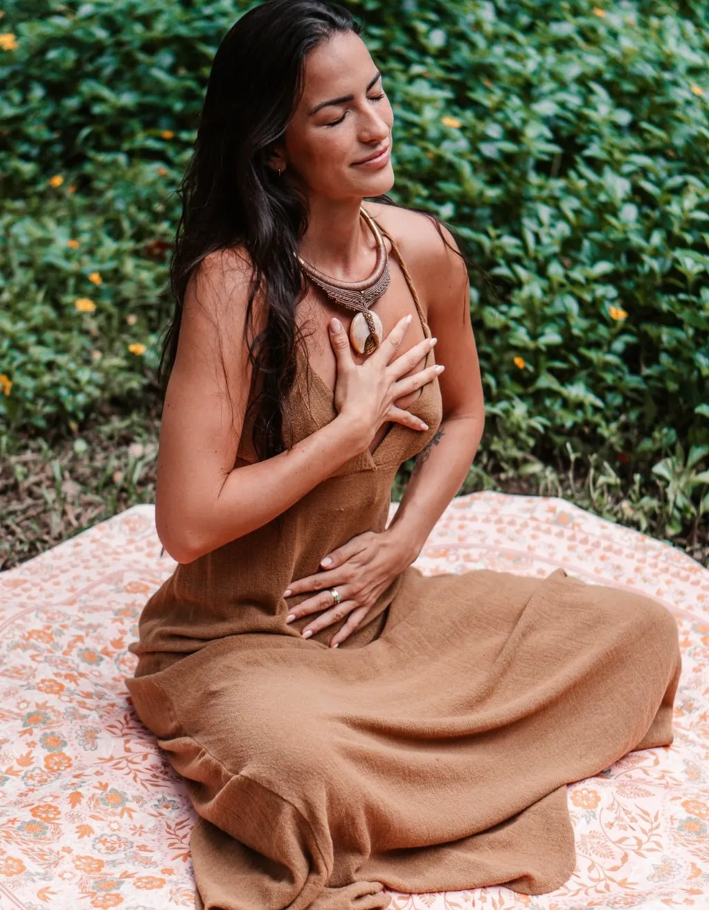 2 mm Meditation Mat - Peach
