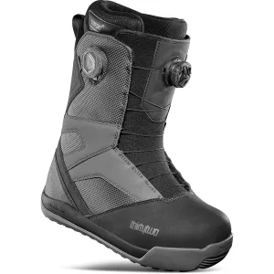 32 STW Double Boa Snowboard Boot Black Charcoal 2025