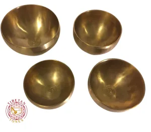 4  Tibetan tones singing bowls - free ship $289.00