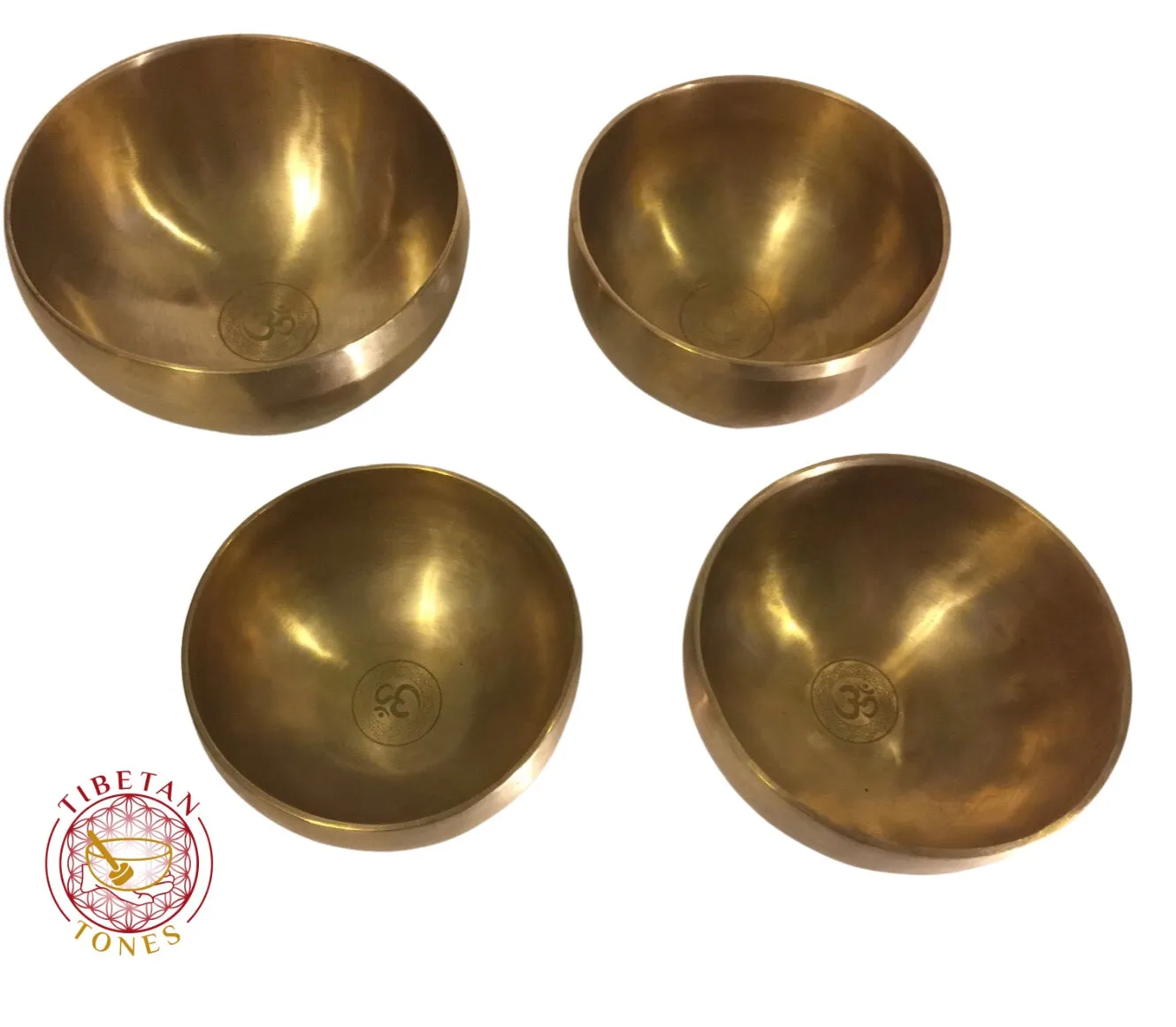 4  Tibetan tones singing bowls - free ship $289.00