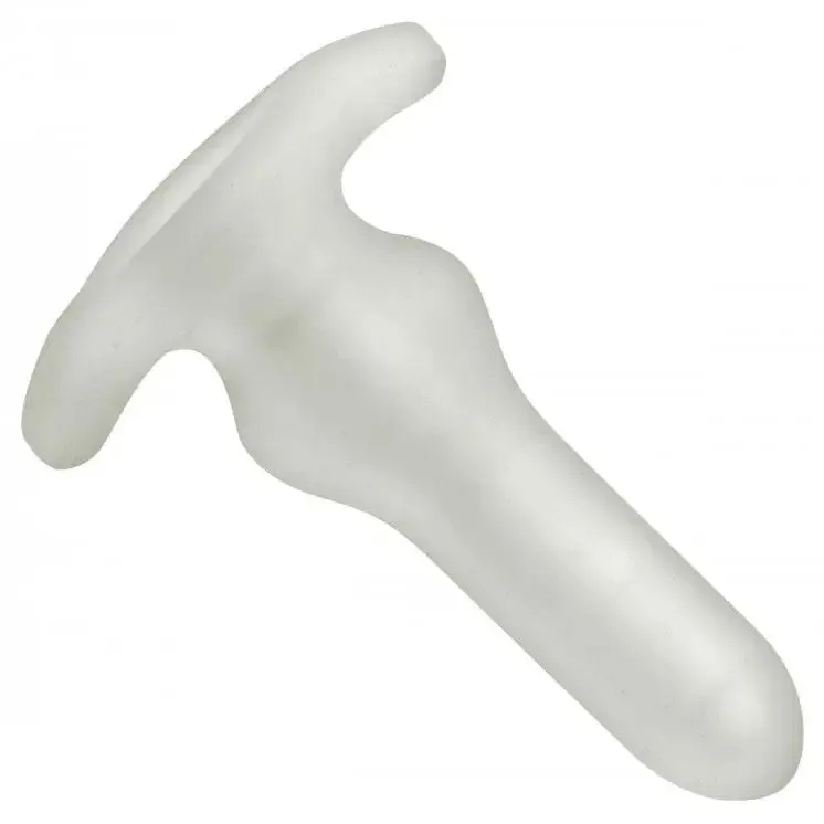7-inch Master Series White Multi-purpose Hollow Anal Plug