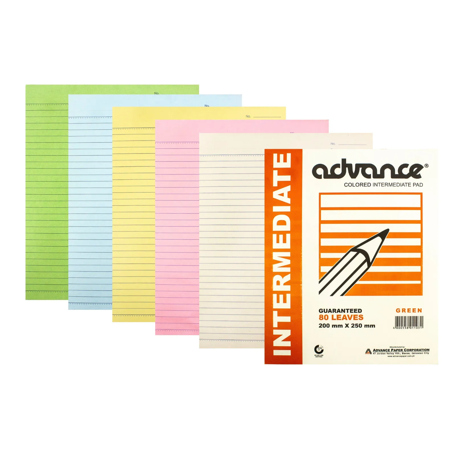 Advance Intermediate Pad l 10Pads