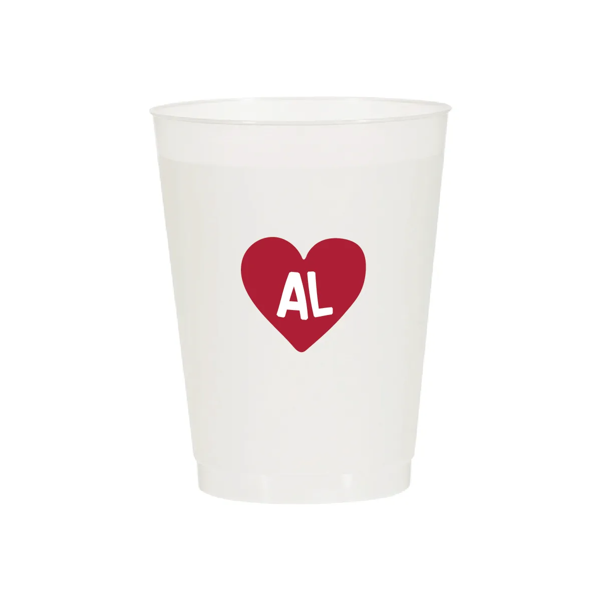 Alabama -Heart Cups