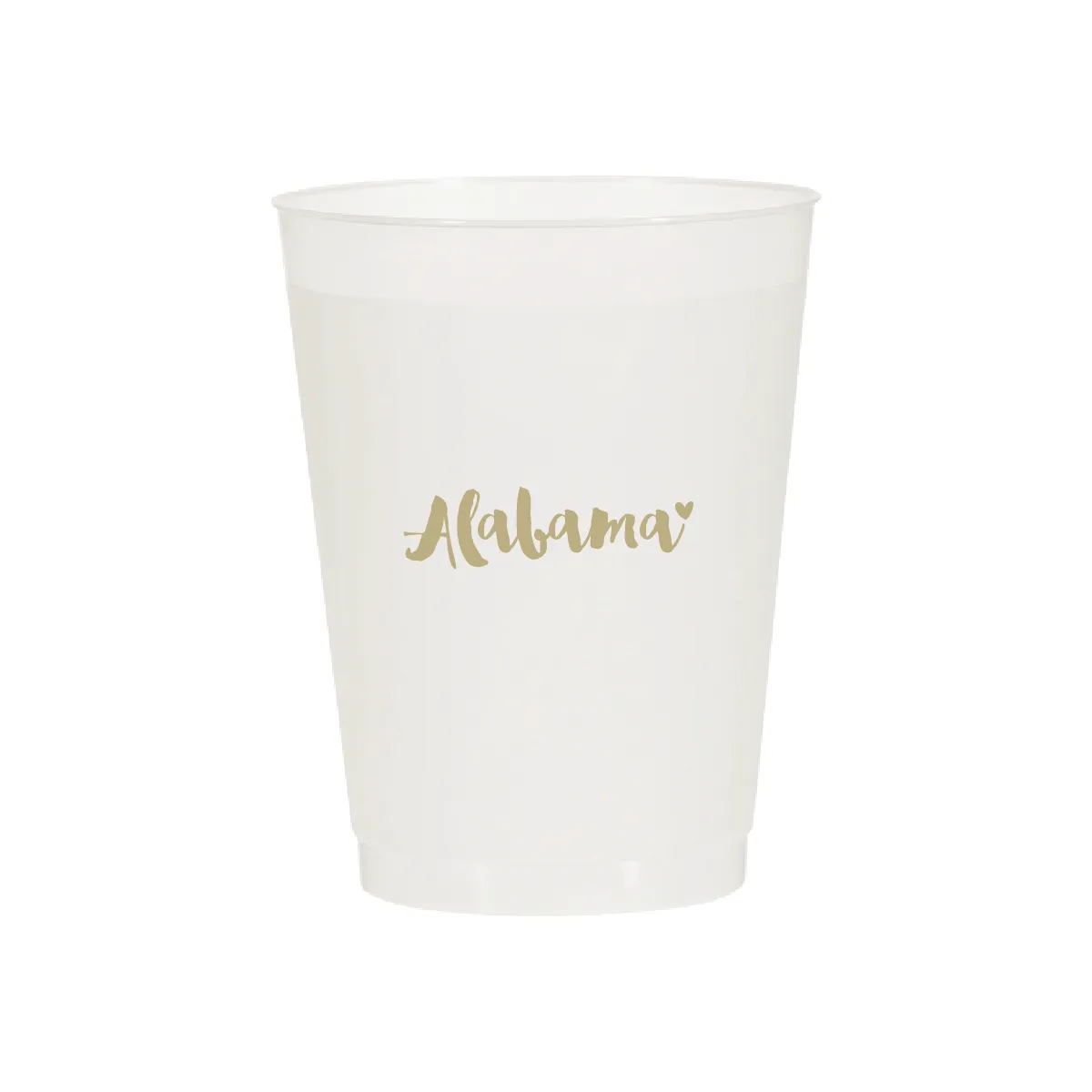 Alabama Script Cups