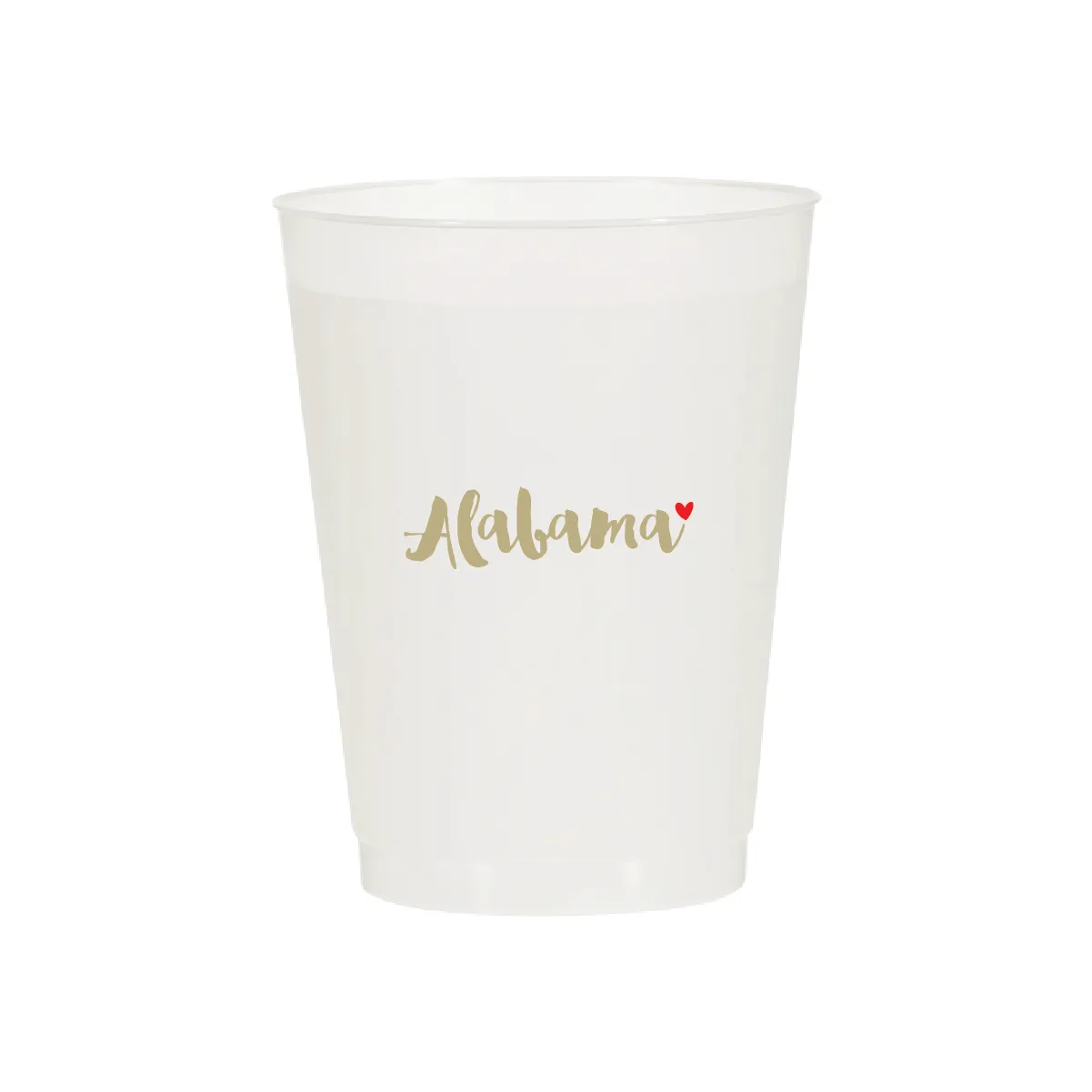 Alabama Script Cups