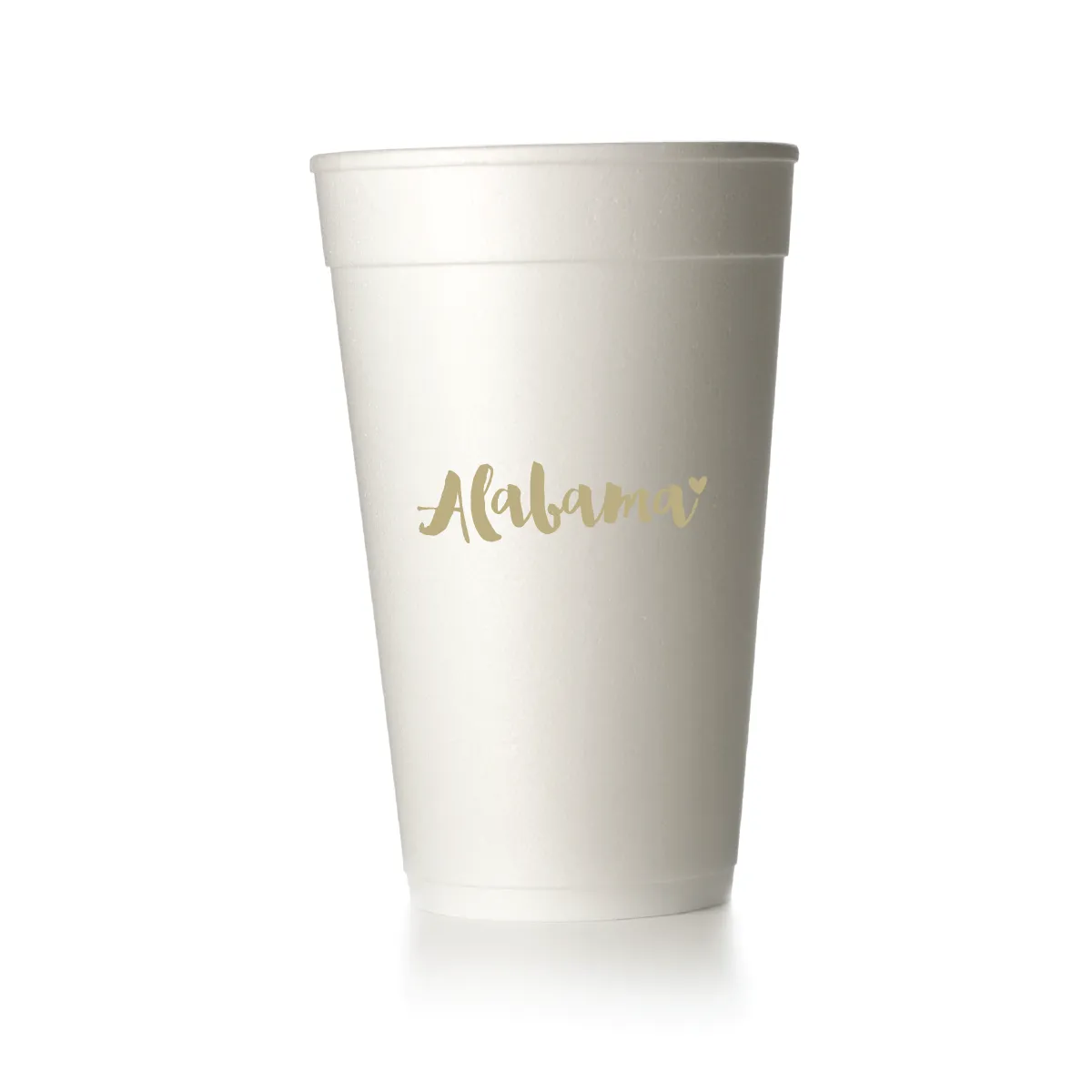 Alabama Script Cups