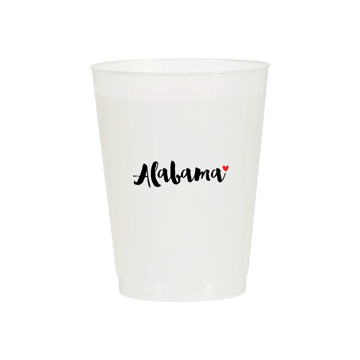Alabama Script Cups
