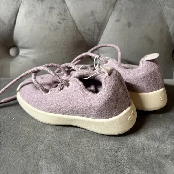 Allbirds Smallbirds Wool Lavender Runner Shoes Size T6 NEW with TAG
