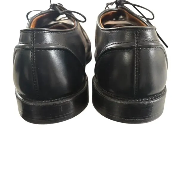 Allen Edmonds Hancock men's black leather lace up oxfords size 11D