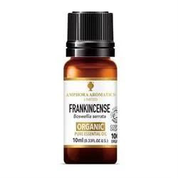Amphora Aromatics | Frankincense Organic Essential Oil 10ml | 10g
