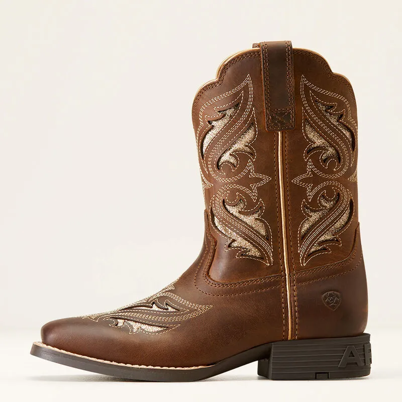 Ariat Youth Round Up Bliss Boot Sassy Brown 10046884