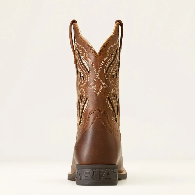 Ariat Youth Round Up Bliss Boot Sassy Brown 10046884