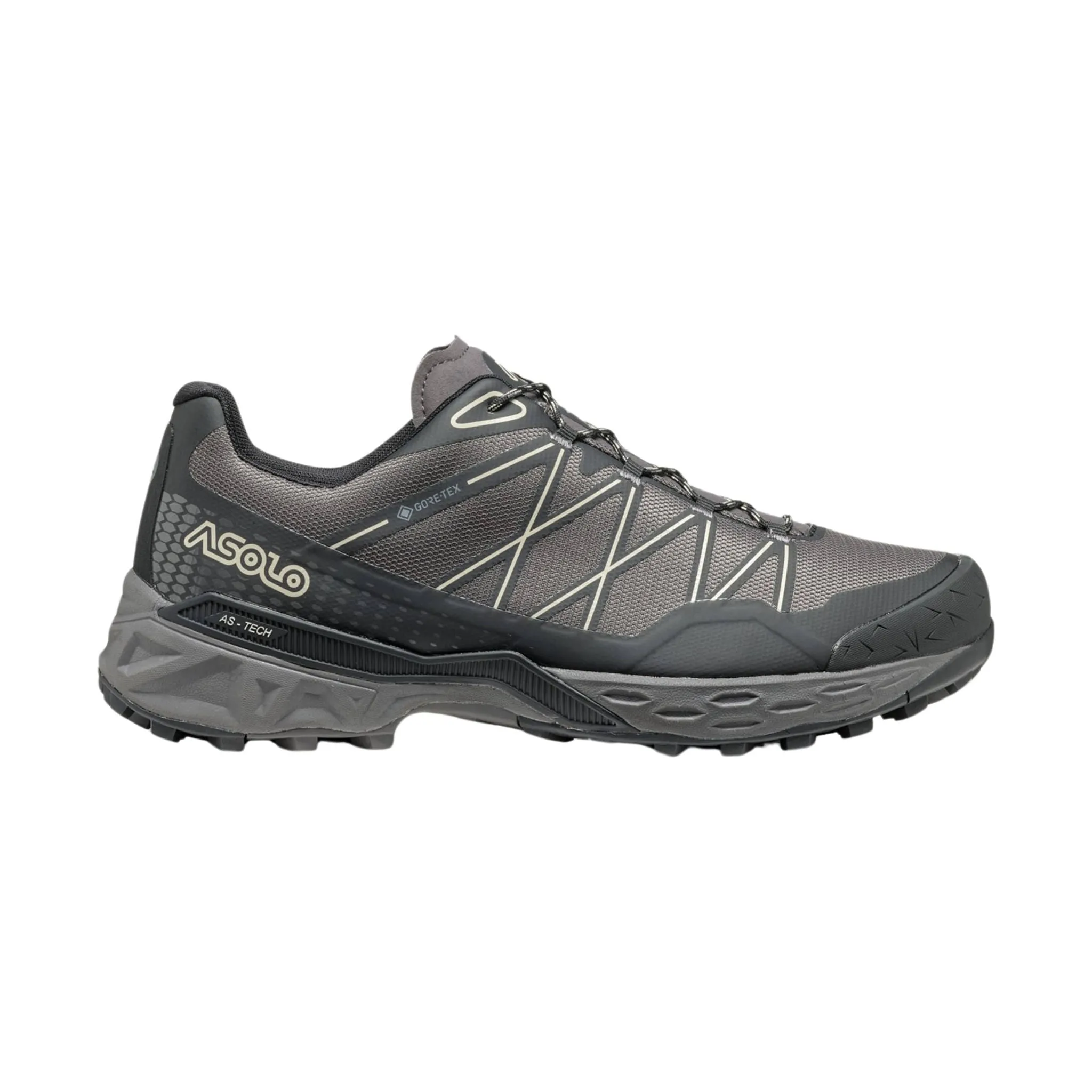 Asolo Men's Tahoe GTX Hiking Shoes - Shark Grey/Black/Beige