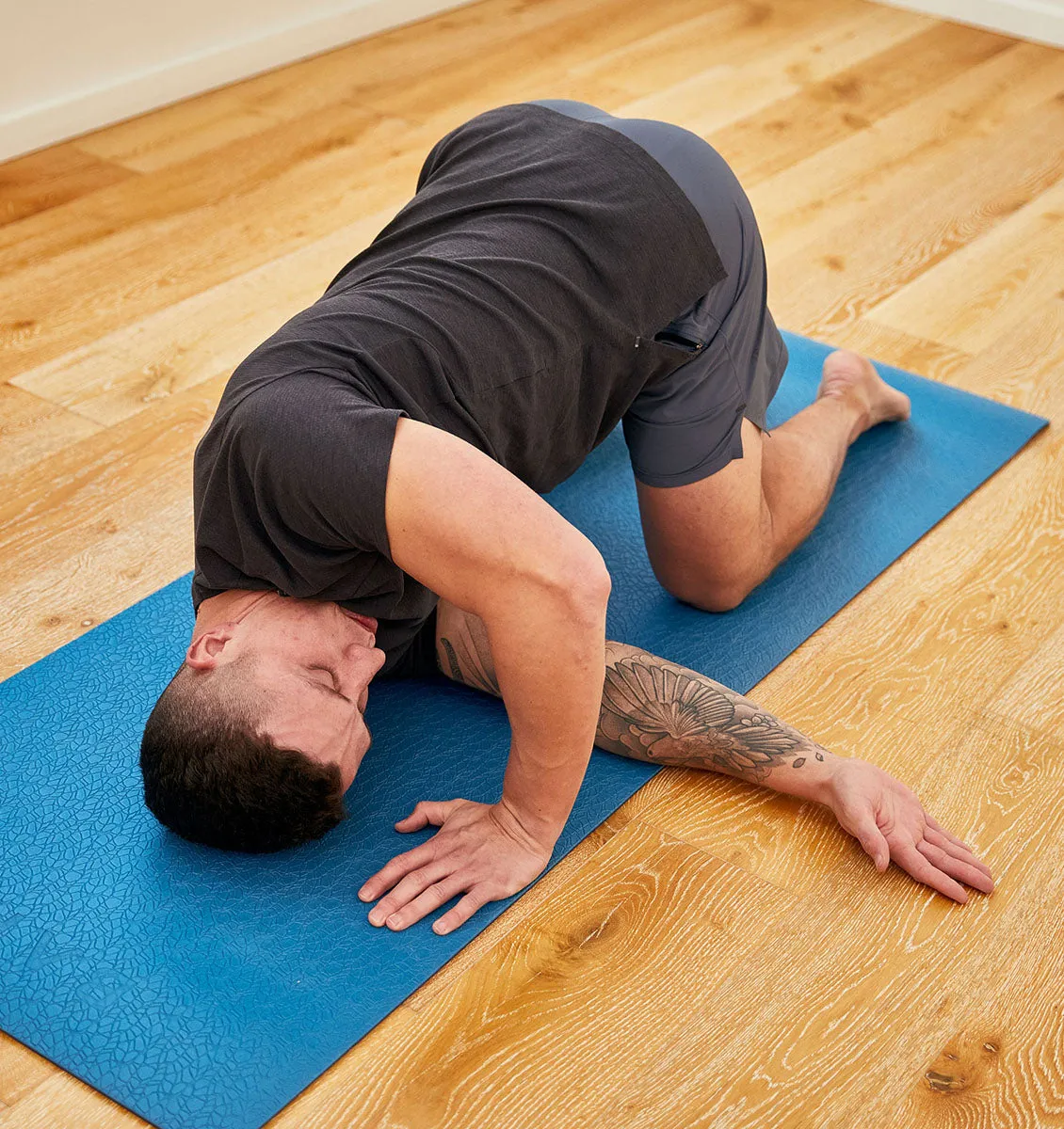BAHE Super Grip Yoga Mat - 6mm - Byron Blue
