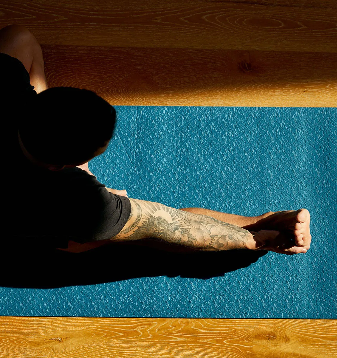 BAHE Super Grip Yoga Mat - 6mm - Byron Blue