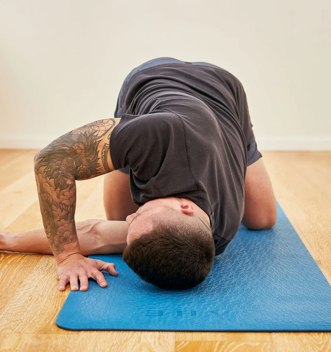 BAHE Super Grip Yoga Mat - 6mm - Byron Blue