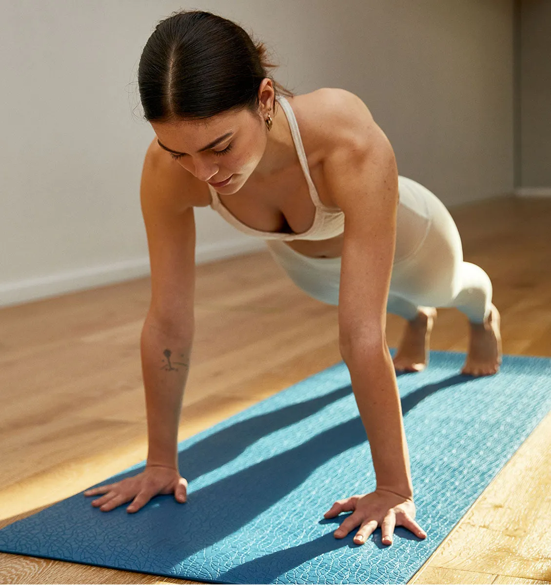 BAHE Super Grip Yoga Mat - 6mm - Byron Blue