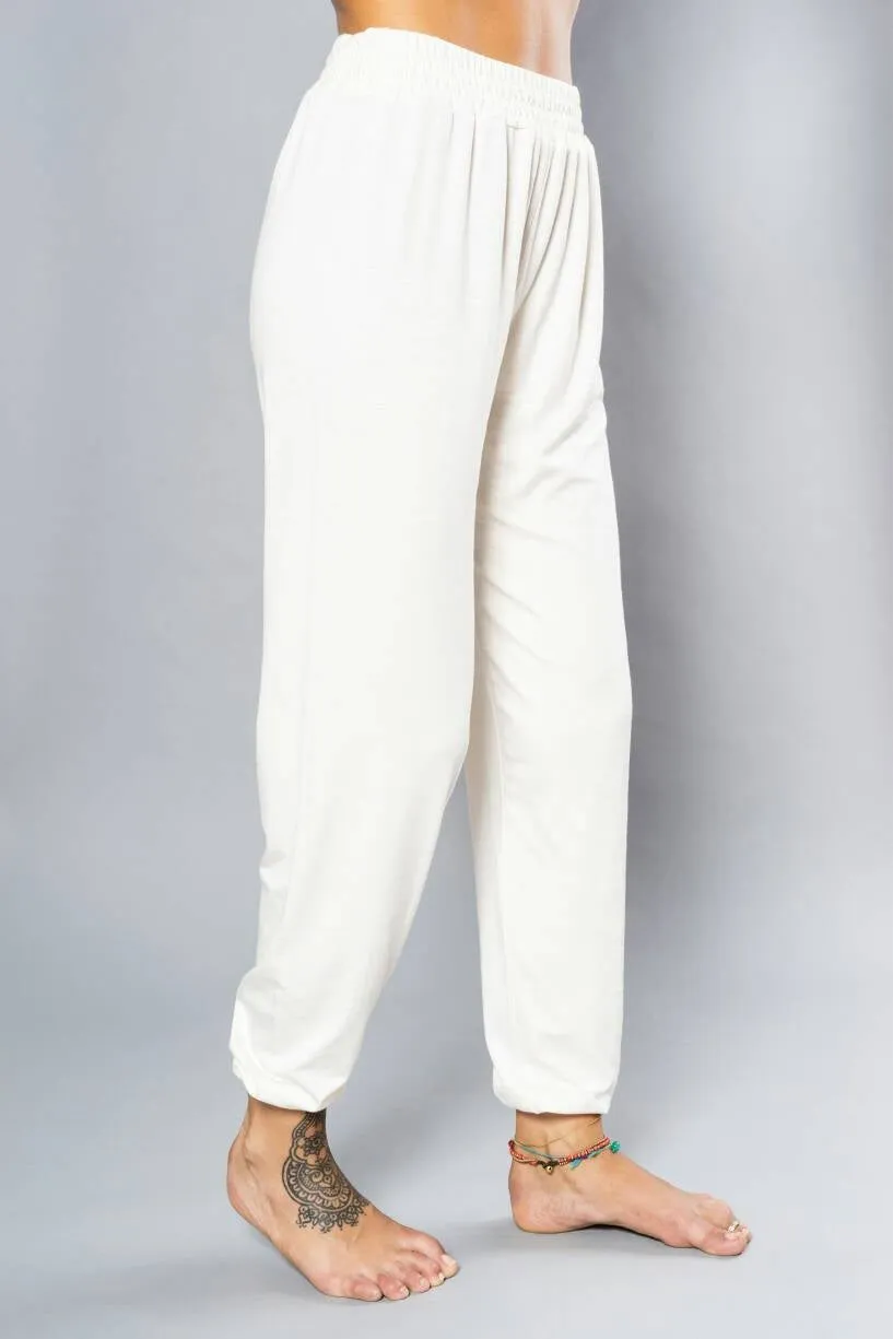 Bali Meditation Pants - White