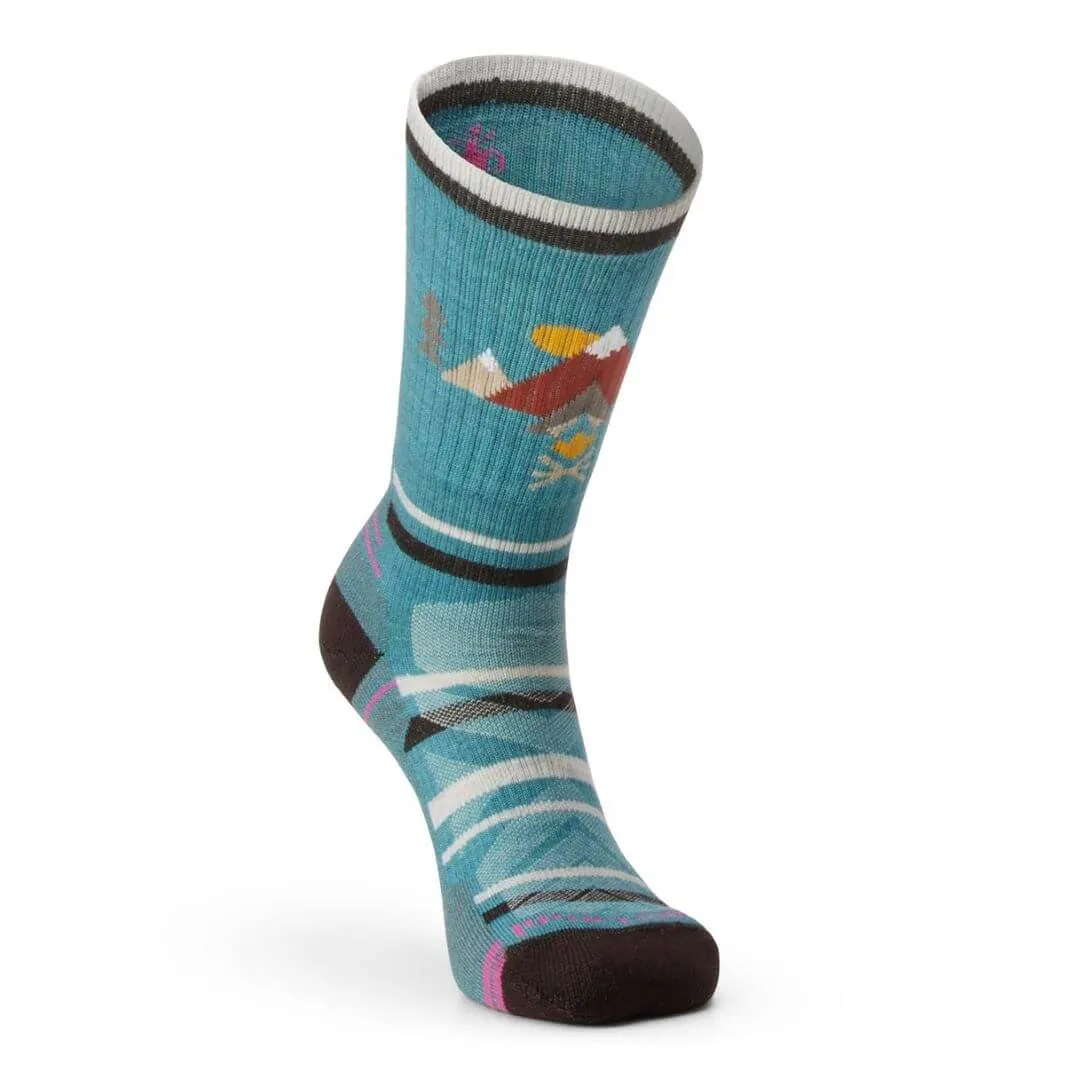 Bas Hike Light Cushion Under the Star (Vert Cascade) de Smartwool