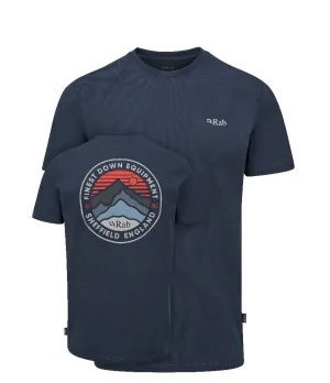 BASECAMP 3 PEAK TEE - TEMPEST BLUE
