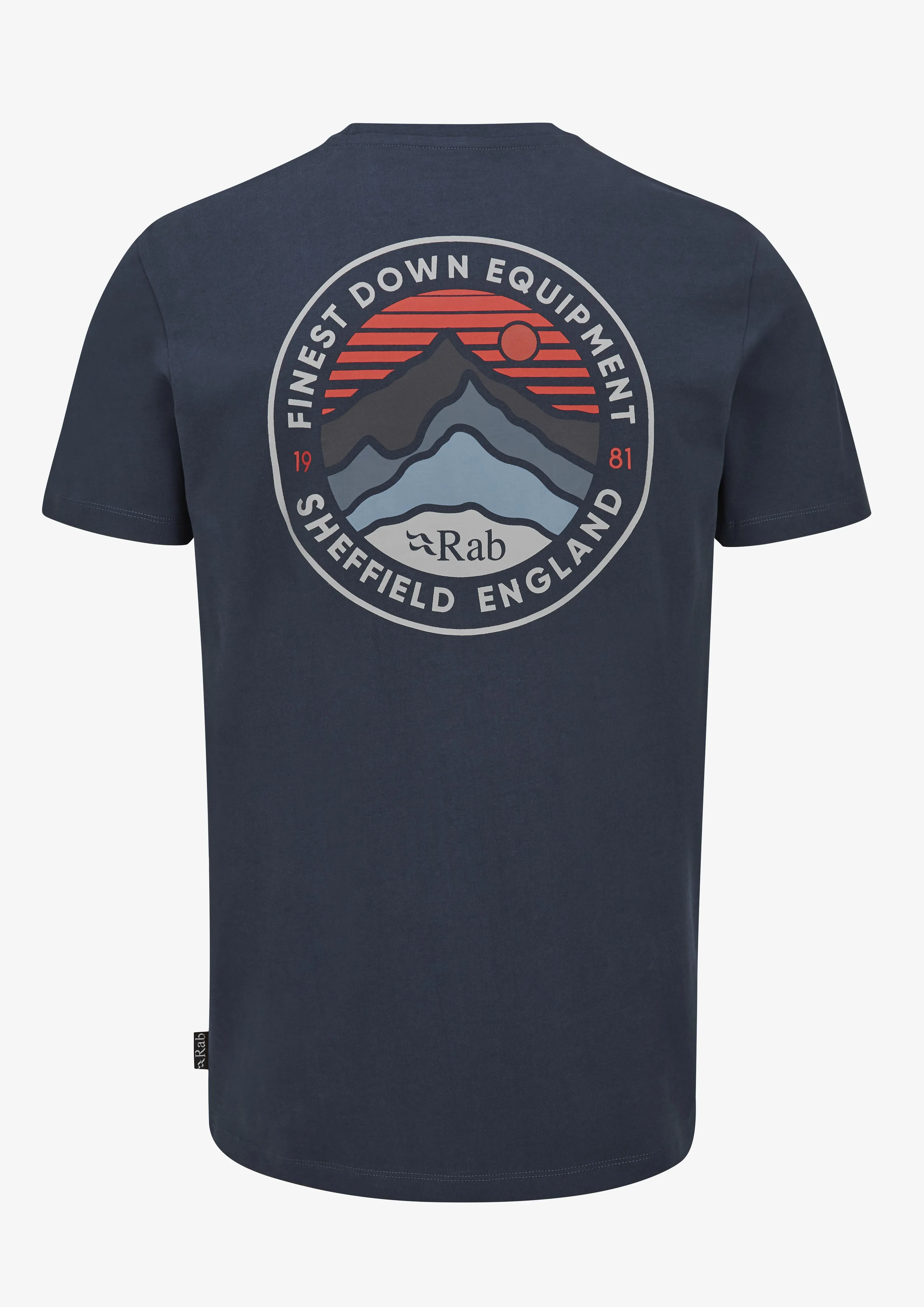 BASECAMP 3 PEAK TEE - TEMPEST BLUE