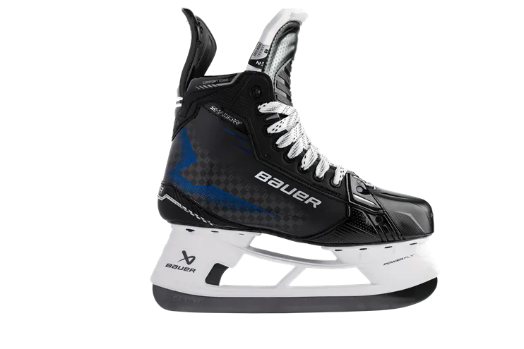 Bauer Stock Custom Supreme Shadow Intermediate Skates - Blue