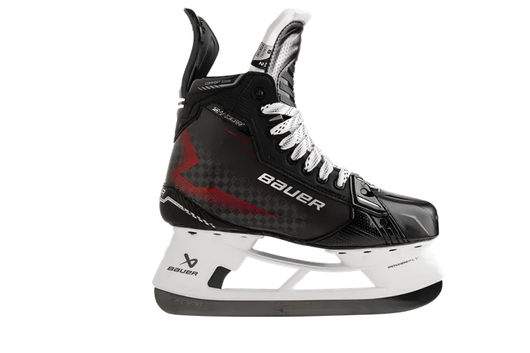 Bauer Stock Custom Supreme Shadow Intermediate Skates - Red