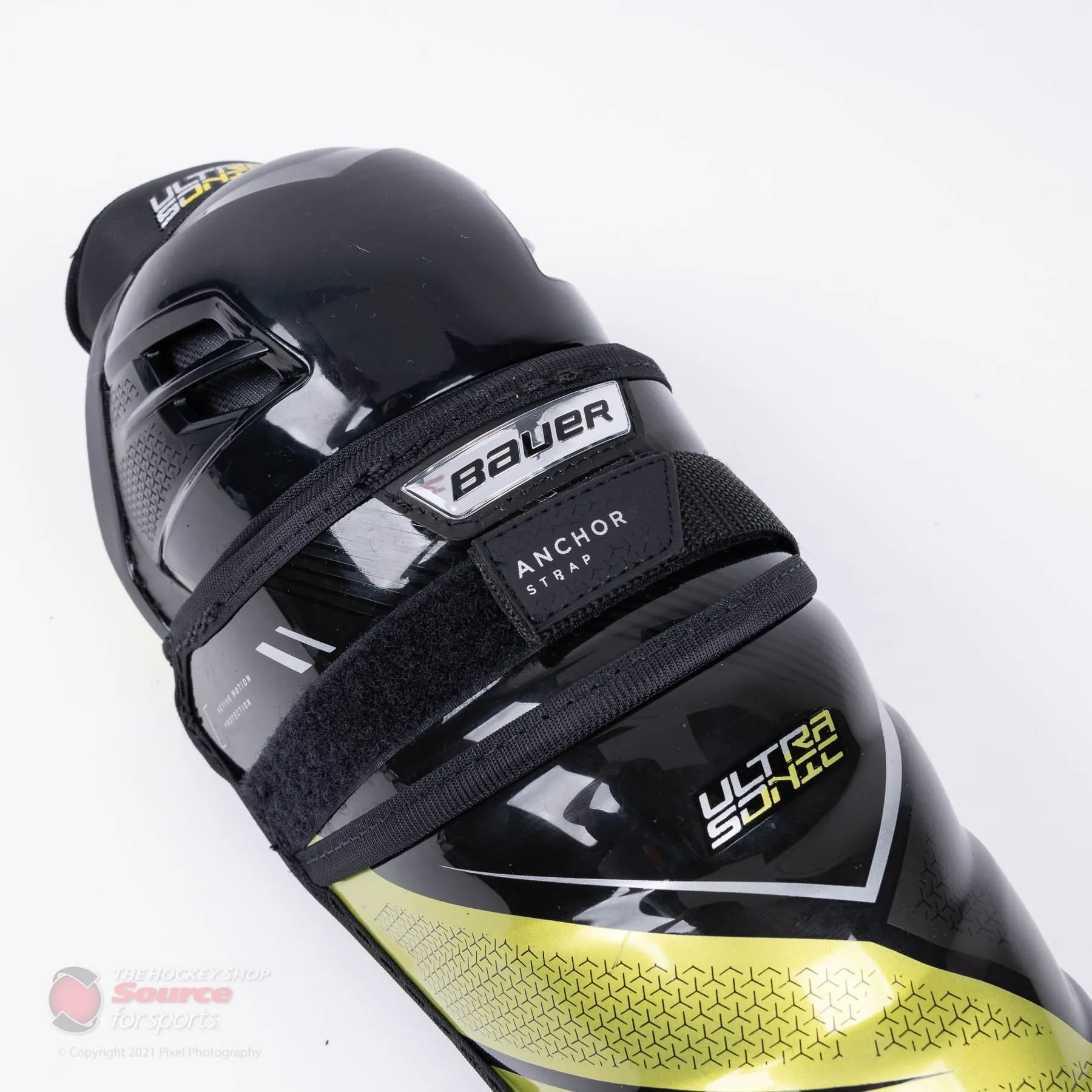 Bauer Supreme UltraSonic Intermediate Hockey Shin Guards