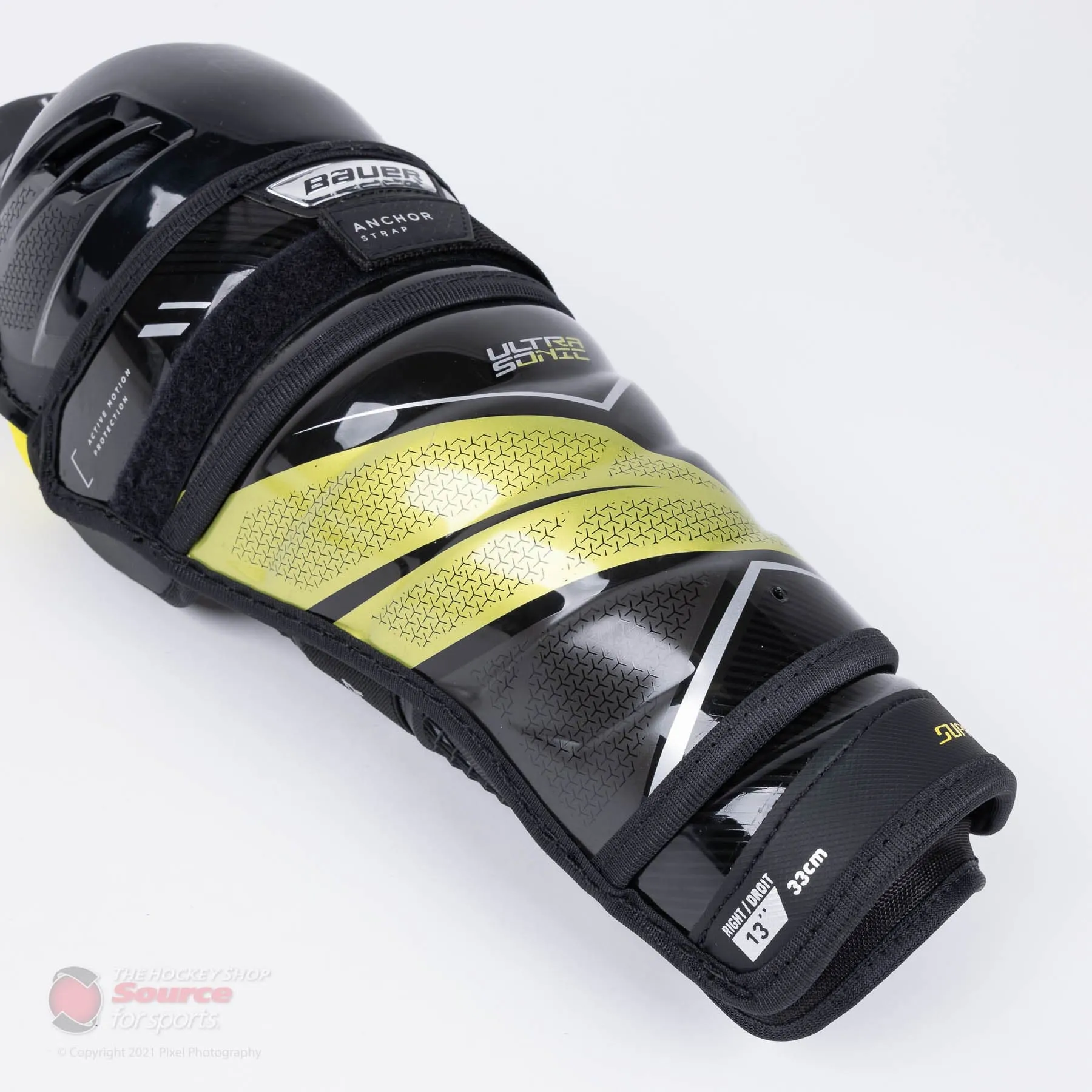 Bauer Supreme UltraSonic Intermediate Hockey Shin Guards