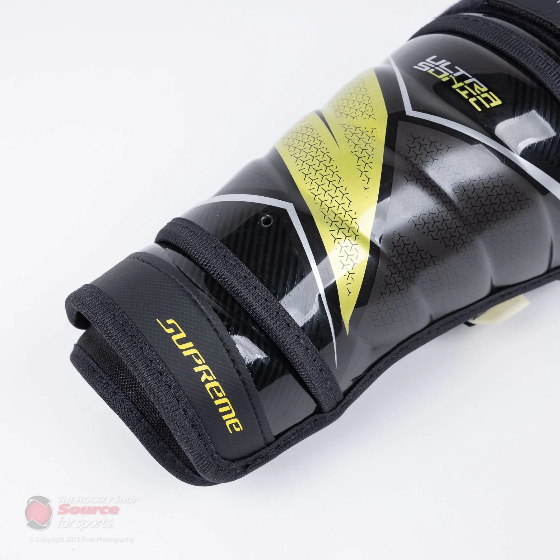 Bauer Supreme UltraSonic Intermediate Hockey Shin Guards