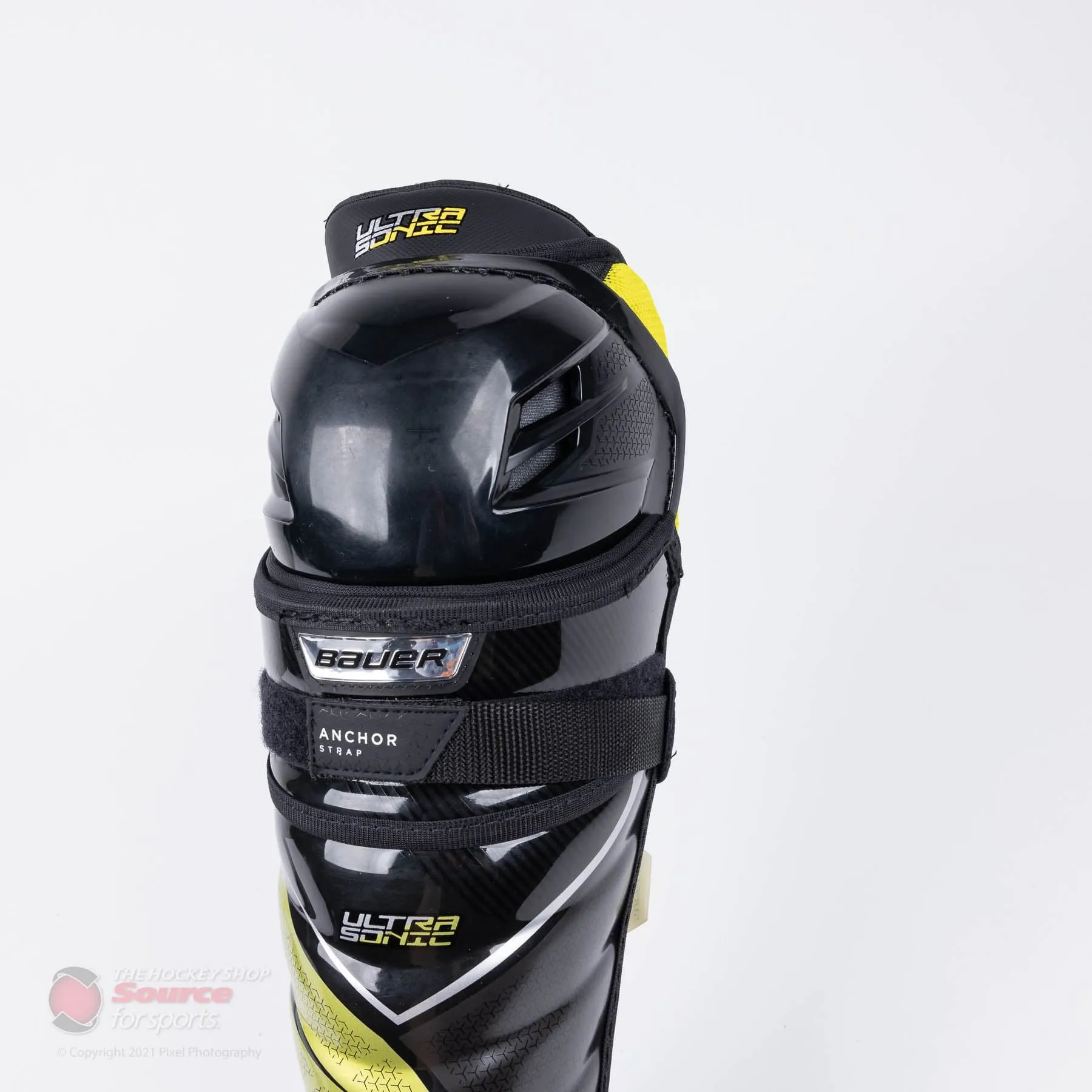 Bauer Supreme UltraSonic Intermediate Hockey Shin Guards