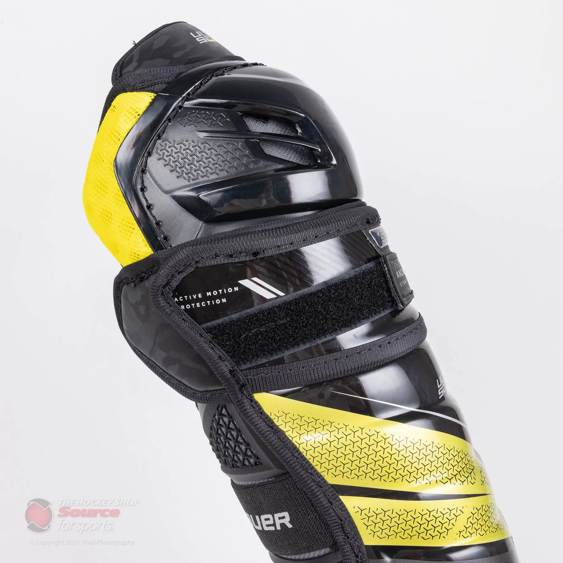 Bauer Supreme UltraSonic Junior Hockey Shin Guards