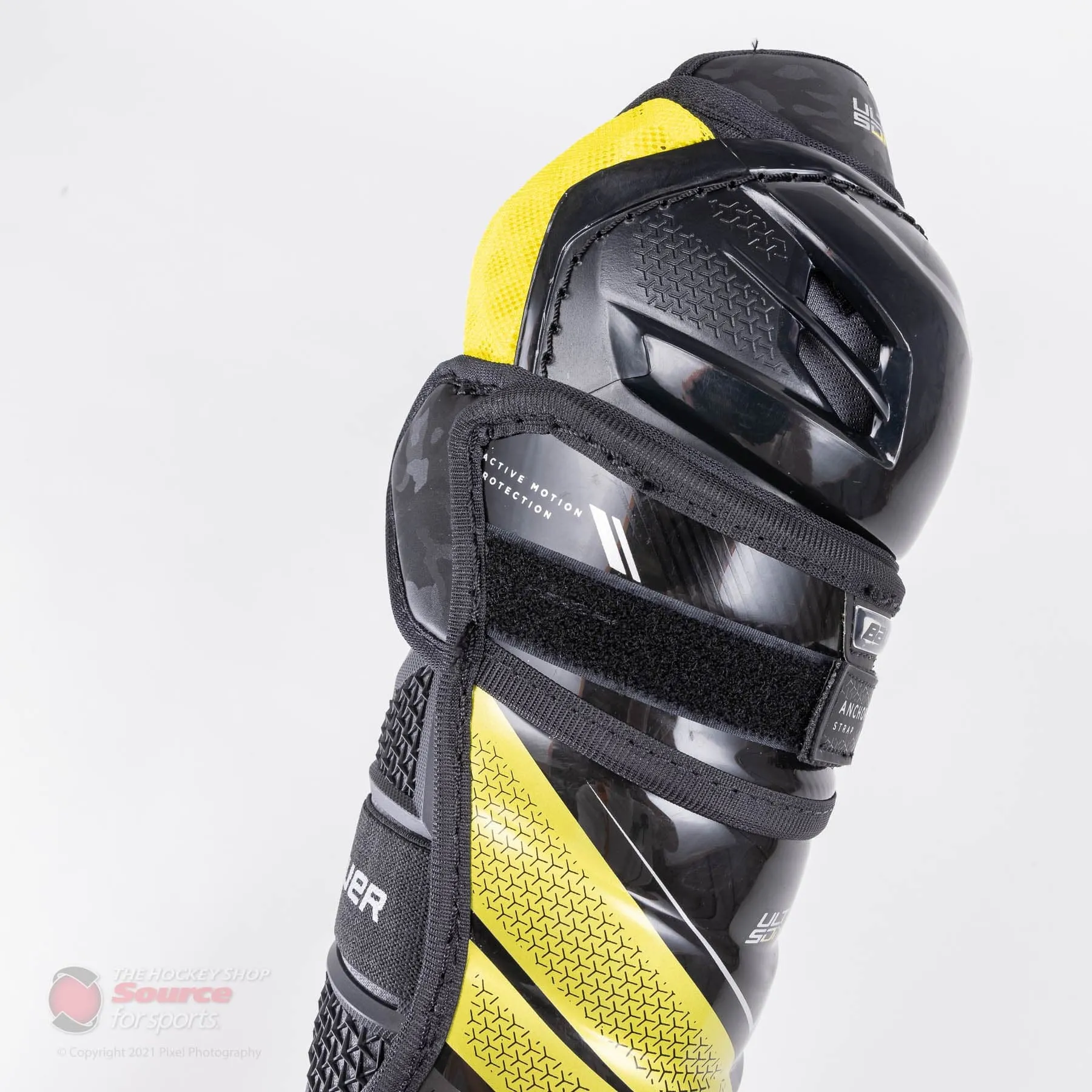Bauer Supreme UltraSonic Junior Hockey Shin Guards