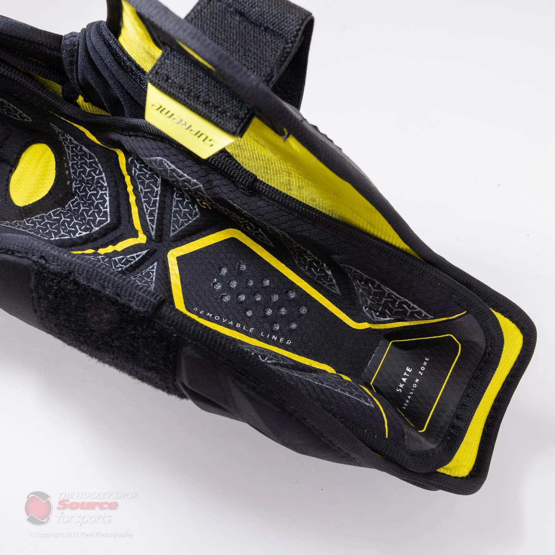 Bauer Supreme UltraSonic Junior Hockey Shin Guards