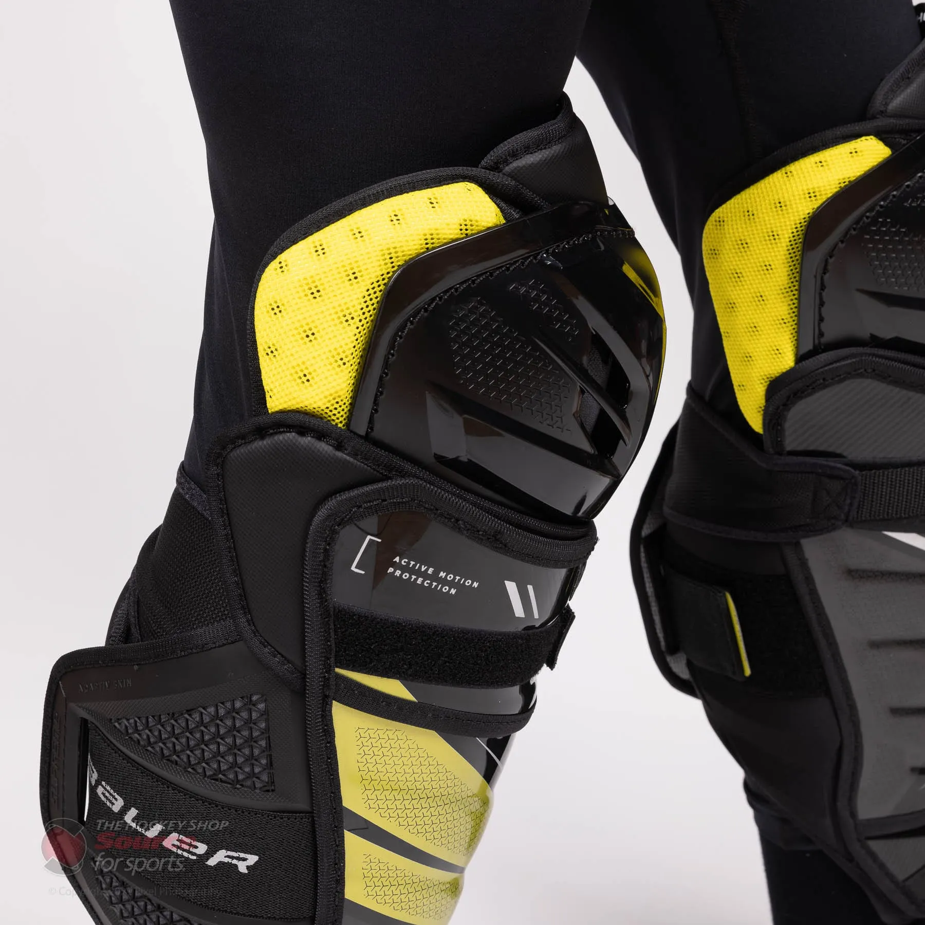 Bauer Supreme UltraSonic Senior Hockey Shin Guards