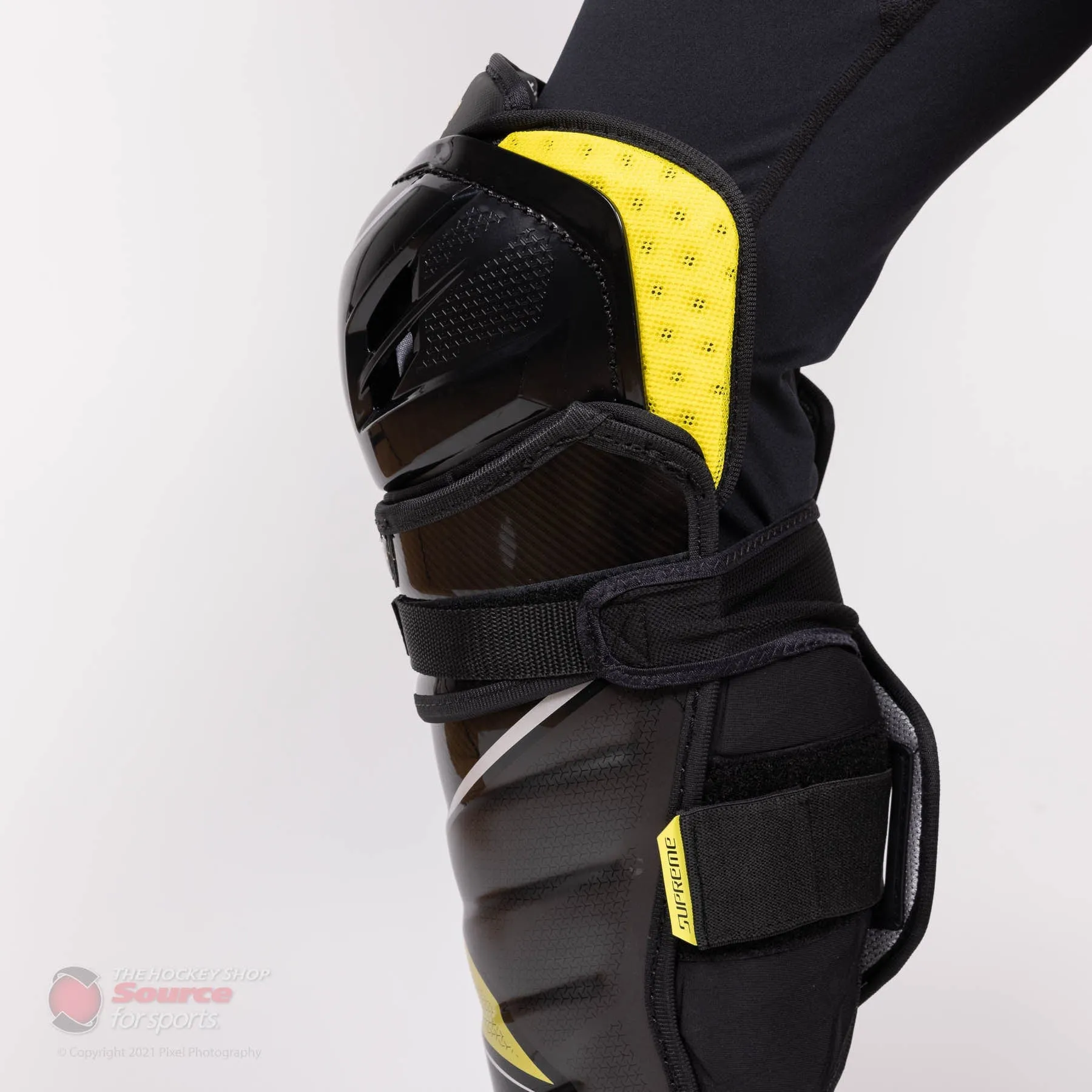 Bauer Supreme UltraSonic Senior Hockey Shin Guards