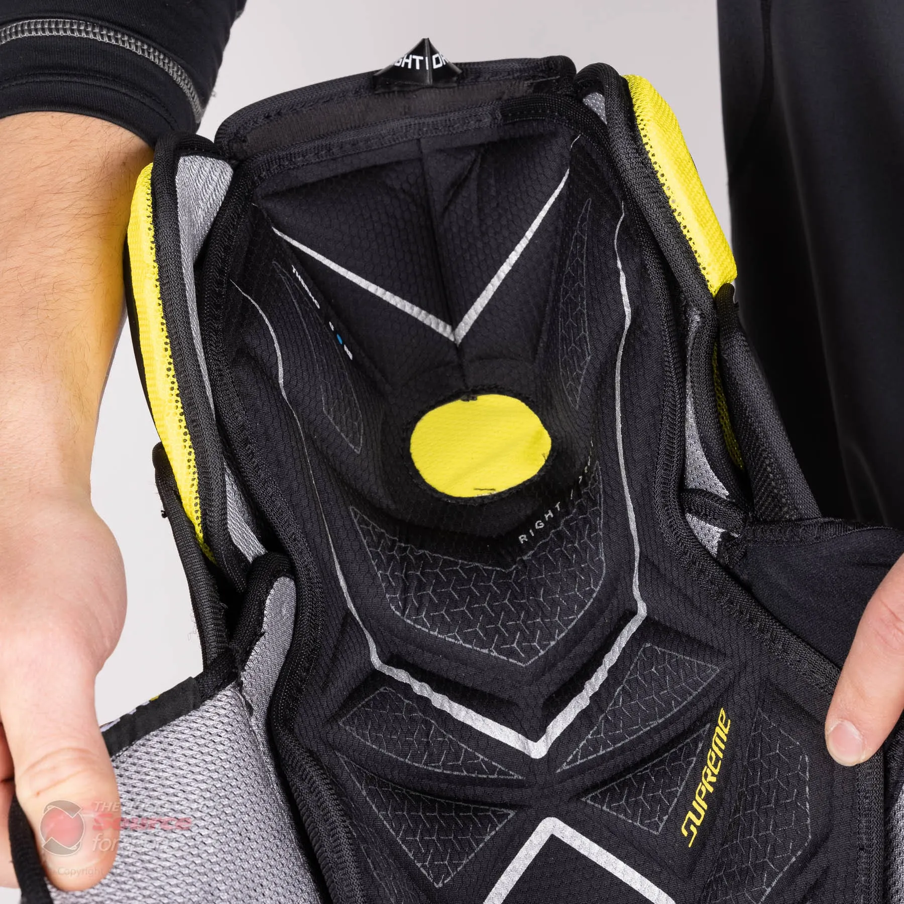Bauer Supreme UltraSonic Senior Hockey Shin Guards