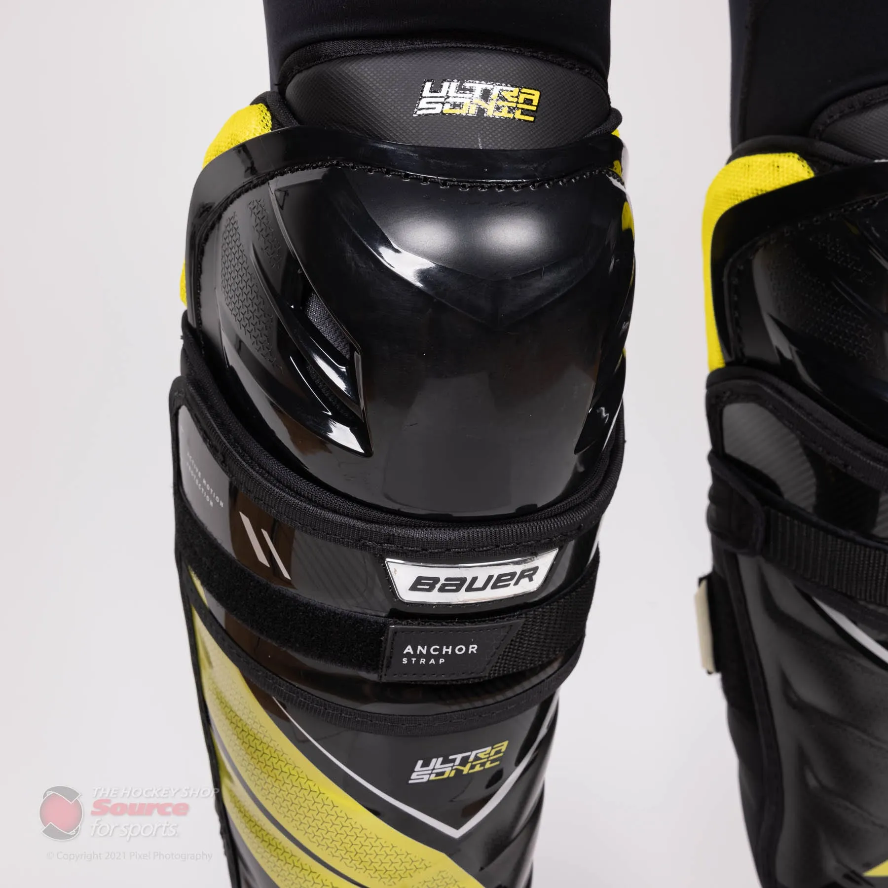 Bauer Supreme UltraSonic Senior Hockey Shin Guards