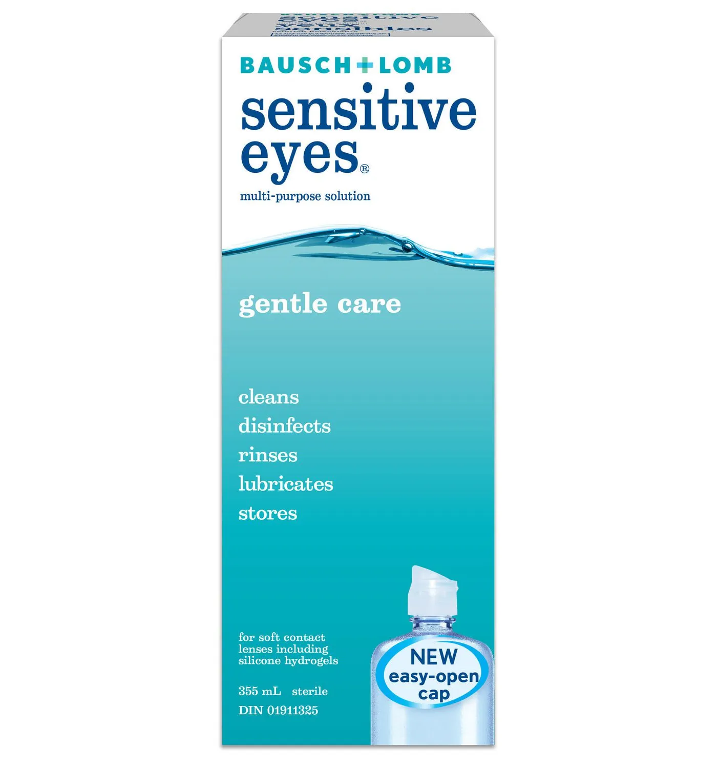 Bausch & Lomb Sensitive Eyes Multi-Purpose Contact Lens Solution